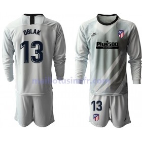 Maillot de Foot Atlético Madrid OBLAK 13 I Gardien 2019-20 Manches Longues - Enfant